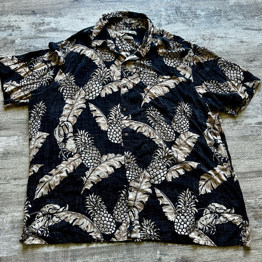 Batck Bay Short Sleeve Collared Button Down Shirt Big & Tall XXL
